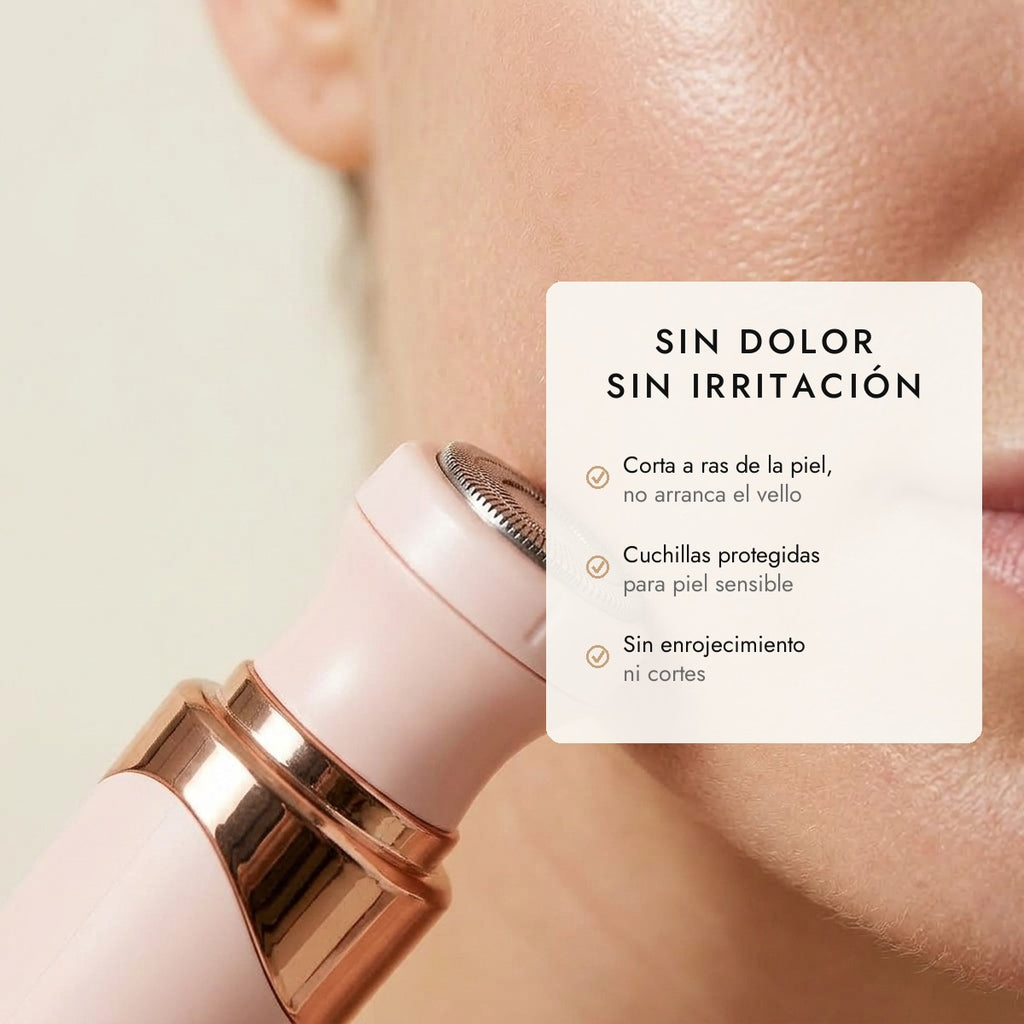 Depiladora Facial y Corporal 4 en 1 Recargable