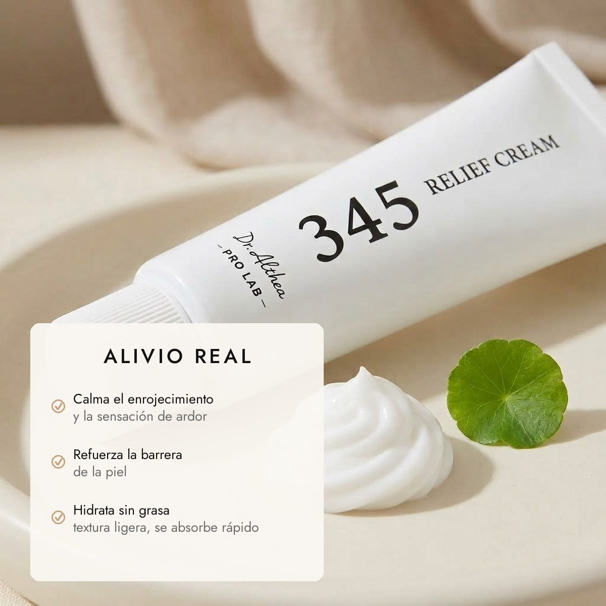 Crema Coreana Dr. Althea 345 Relief Cream para Piel Sensible 50 ml