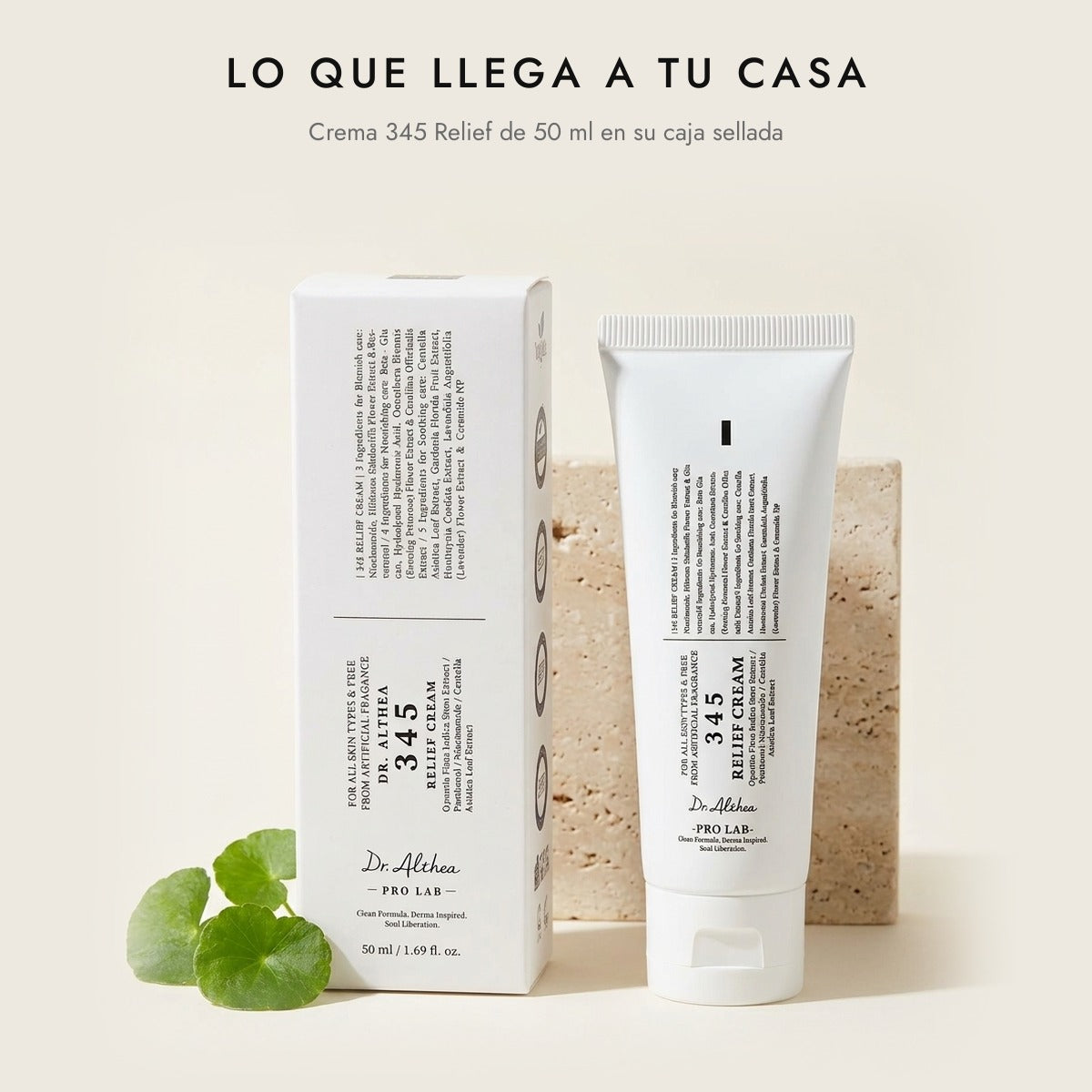 Crema Coreana Dr. Althea 345 Relief Cream para Piel Sensible 50 ml