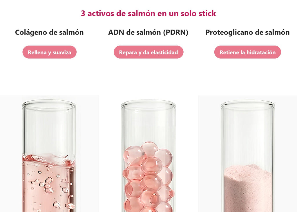 Bálsamo Glow Coreano · Colágeno de Salmón