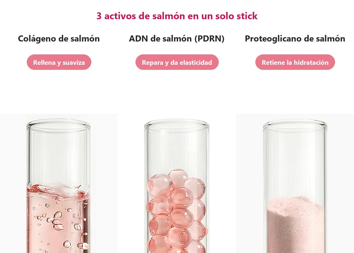 Bálsamo Glow Coreano · Colágeno de Salmón